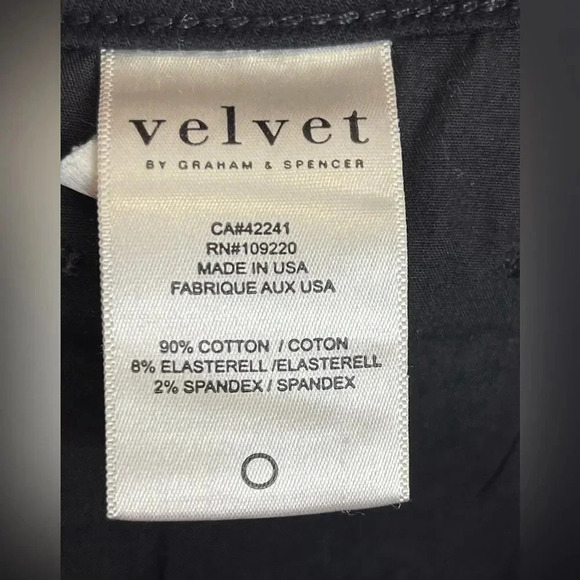 Velvet Graham & Spencer Wax Coated High Waisted Skinny Jeans Sz 25 Glossy - Picture 7 of 9